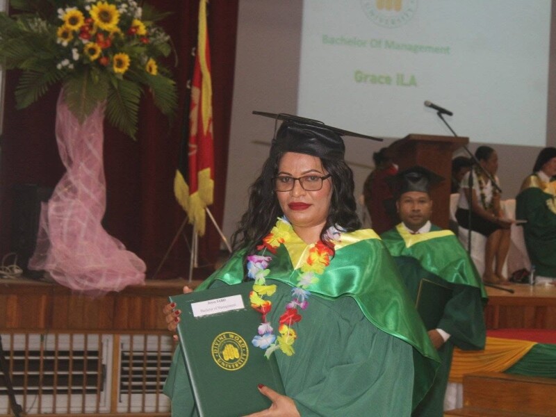 Joyce Iabo, Papua New Guinea, student, $230 per week