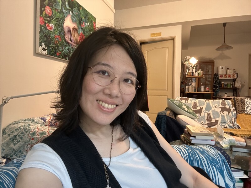 Me at my home in Taiwan