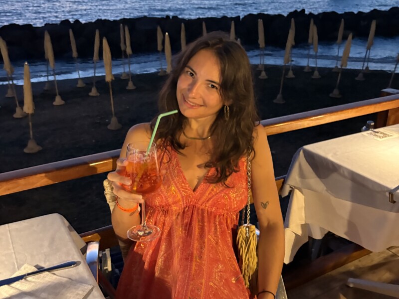 Emmylou Marillaud, France, student, $350 per week