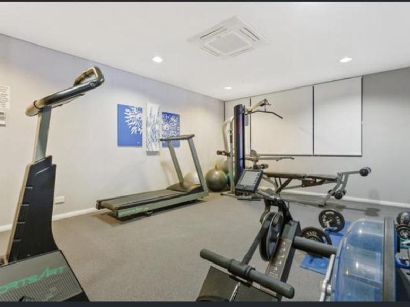 Gym available to residents 