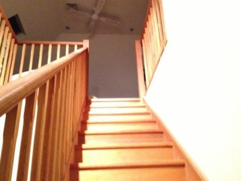 Stairs to studio