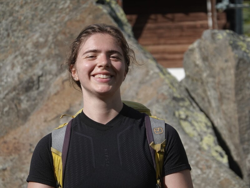 Emma Dal Degan, Italy, student, $400 per week