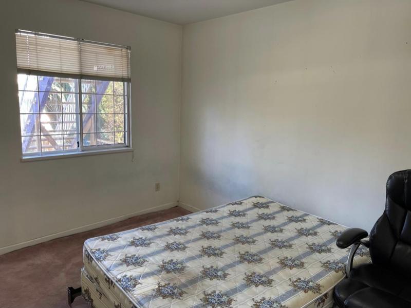 A suite with two bedrooms and two full bathrooms around 700 square feet