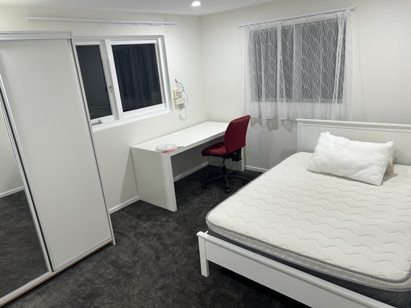 Double Bed with huge closet space and full with sun light