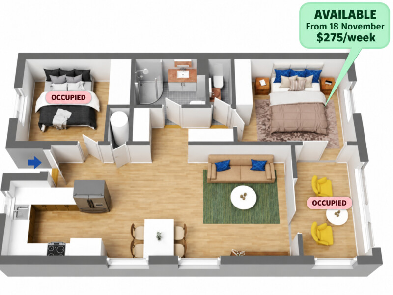 Available room
