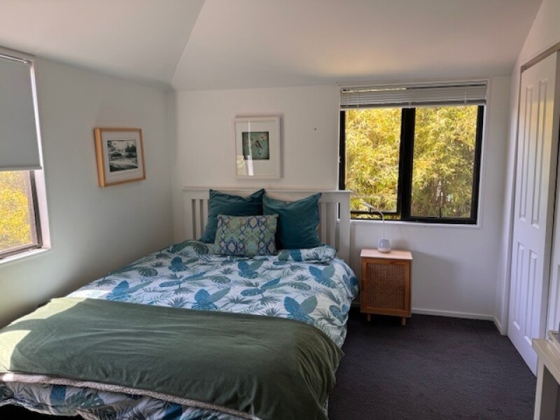 Furnished Queen Bedroom with large inbuilt wardrobe/storage 