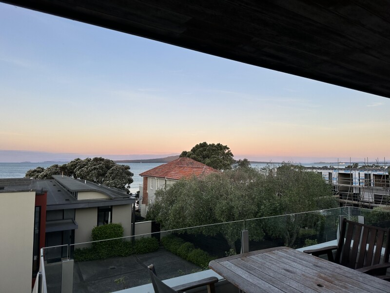 Beautiful view from the deck