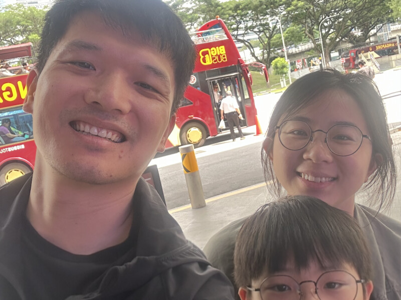 vacation in Singapore