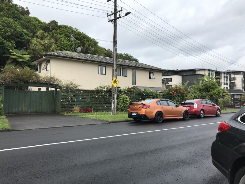 Street view of main house