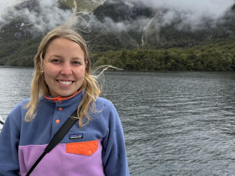 Me, exploring the untouched nature of nz - just stunning! 