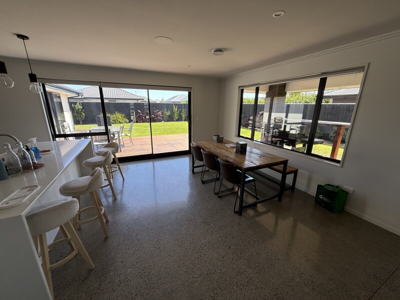 Kitchen and dining room 